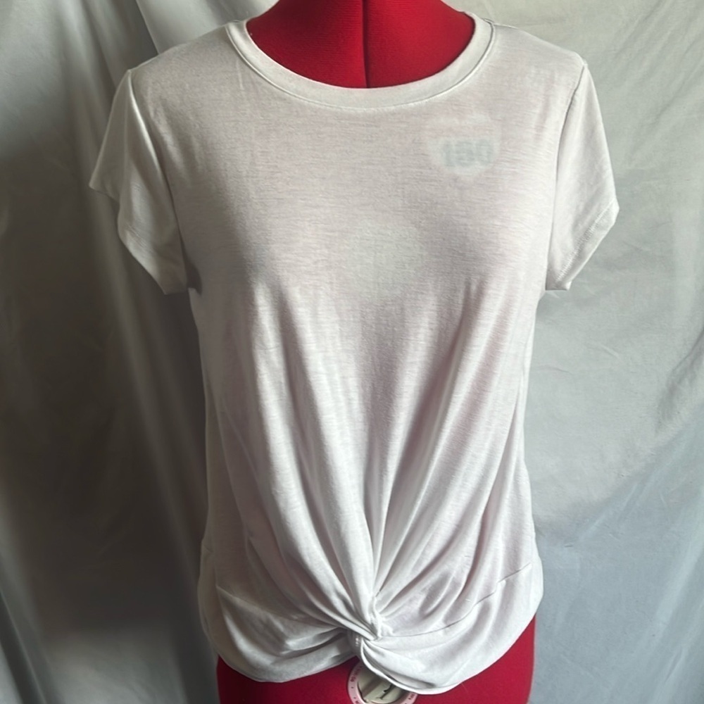 LL54 Ardene tie bottom t shirt